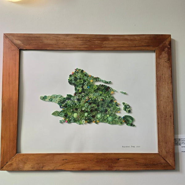 Mayne Island | Anne-Maree Fortes Paper Quilling