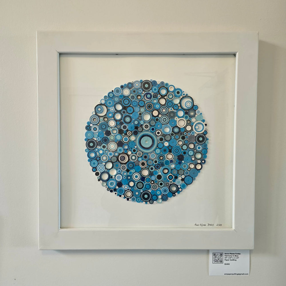 Harmony in Blue | Anne-Maree Fortes Paper Quilling