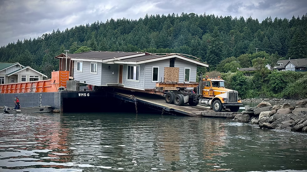 Mayne Island community and landscape